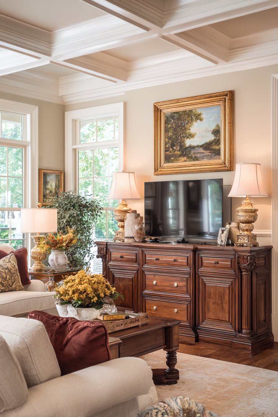 Entertainment Center Traditional Integration