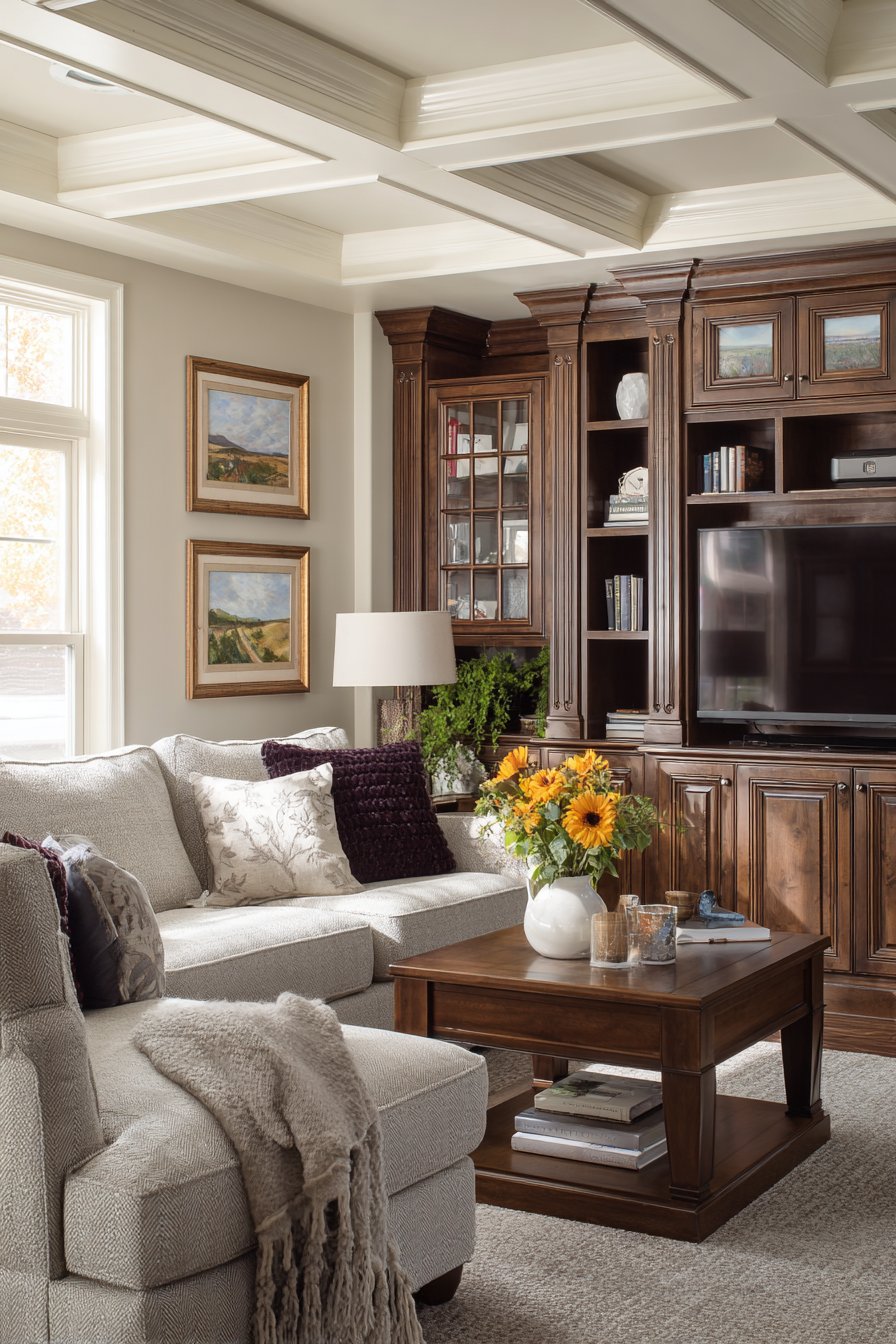 Entertainment Center Traditional Integration