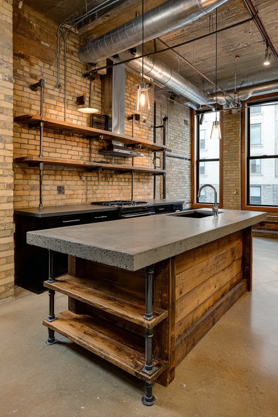 Minimalist White Gloss with Carrara Marble