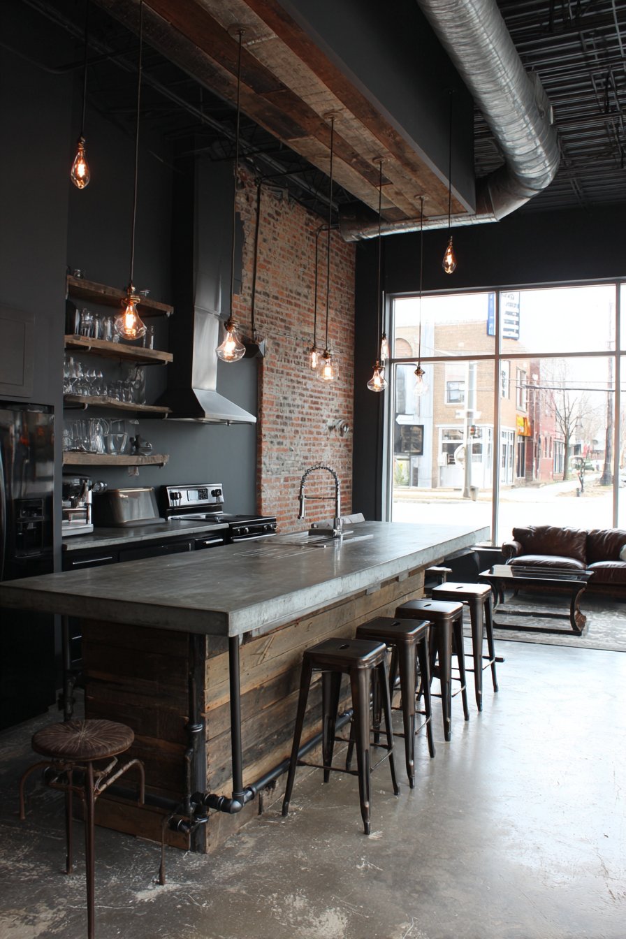 Minimalist White Gloss with Carrara Marble