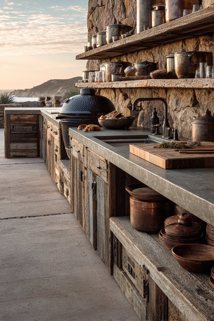 Rustic Farmhouse with Reclaimed Materials