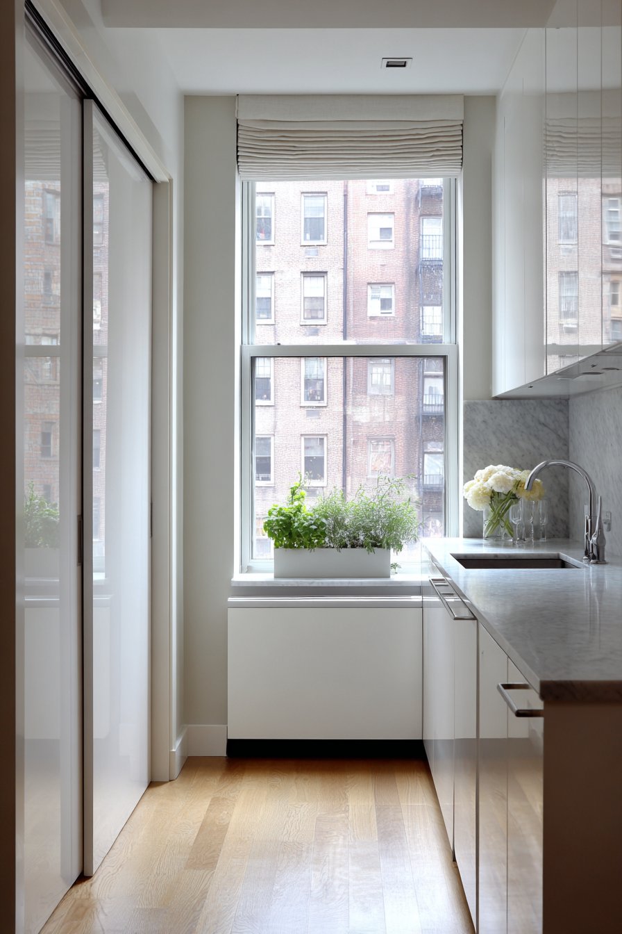 Space-Saving Pocket Door Pantry Solution