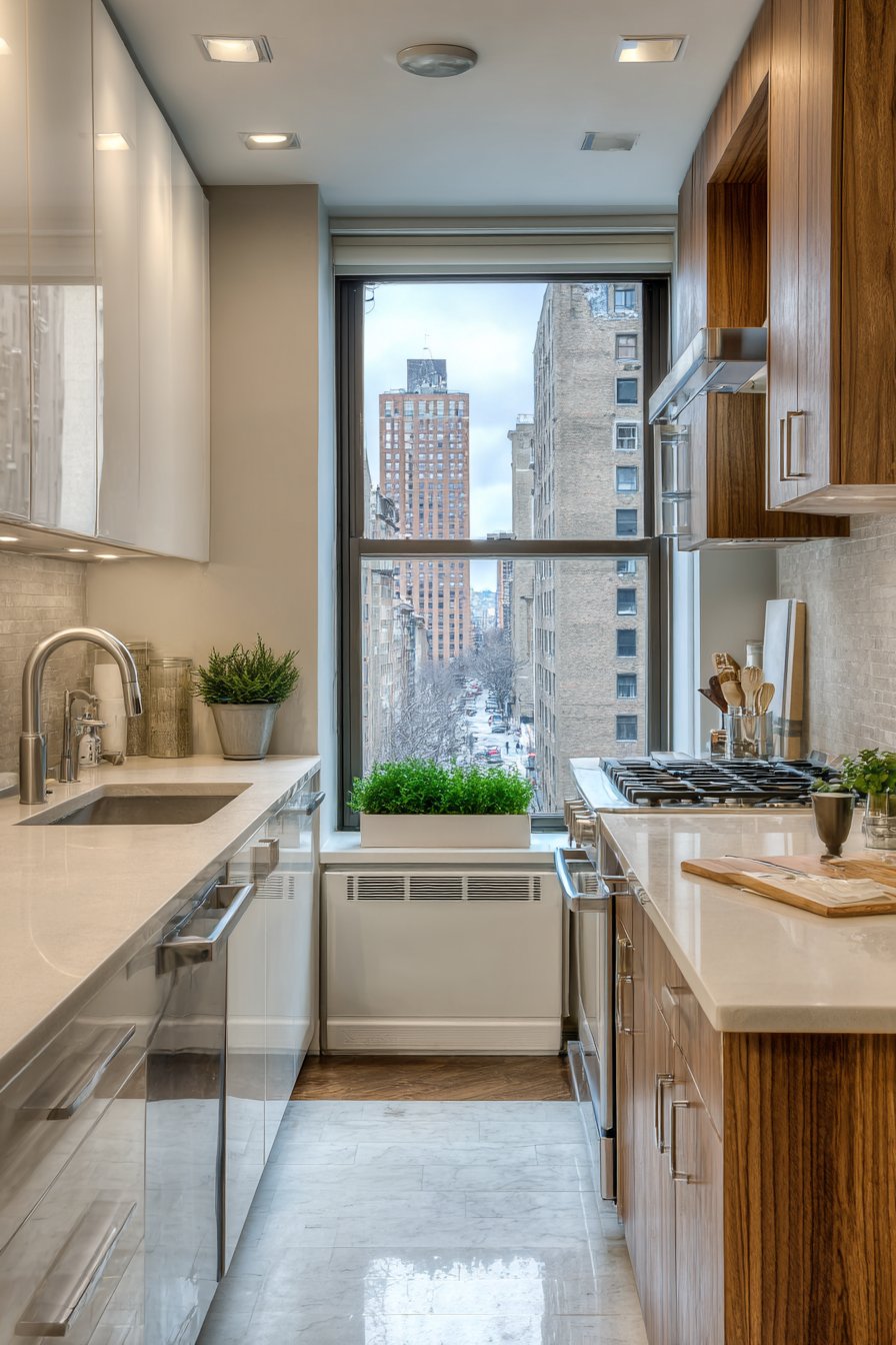 Space-Saving Pocket Door Pantry Solution