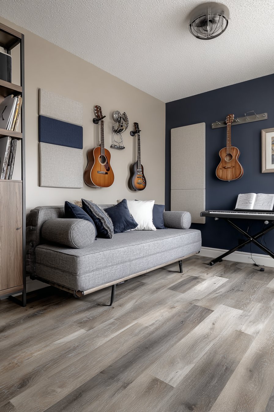Music Room with Flexible Guest Arrangements
