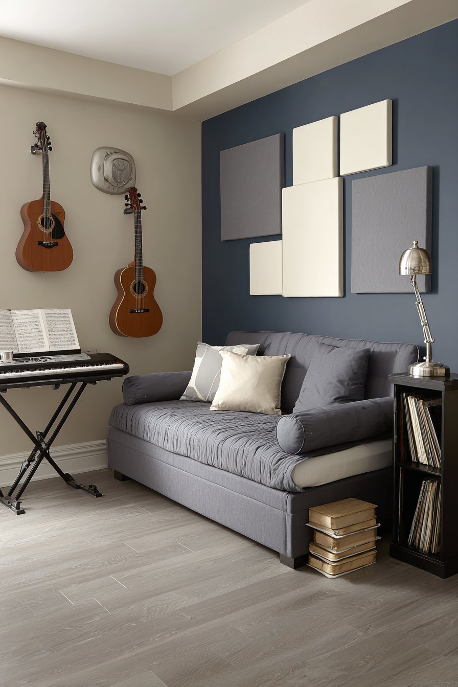 Music Room with Flexible Guest Arrangements