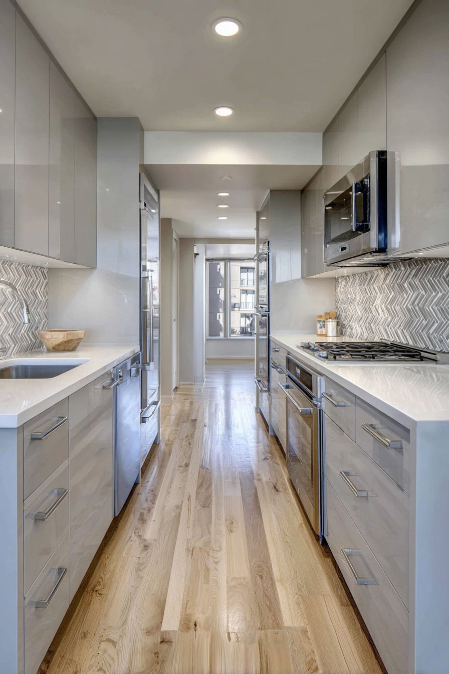 Space-Saving Galley Hybrid Design