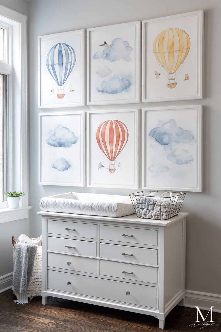 Charming Gallery Wall Display