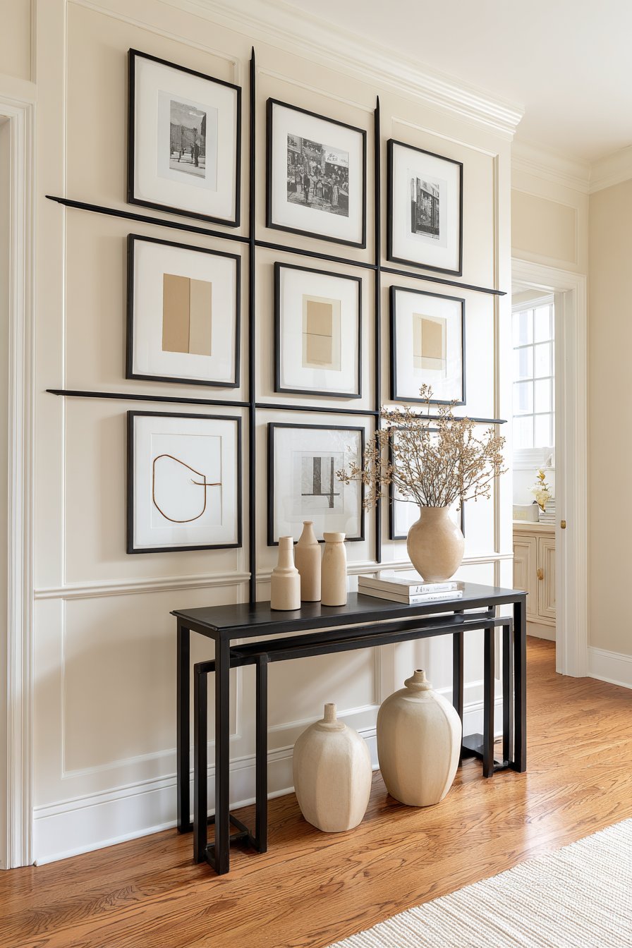 Curated Gallery Wall Display