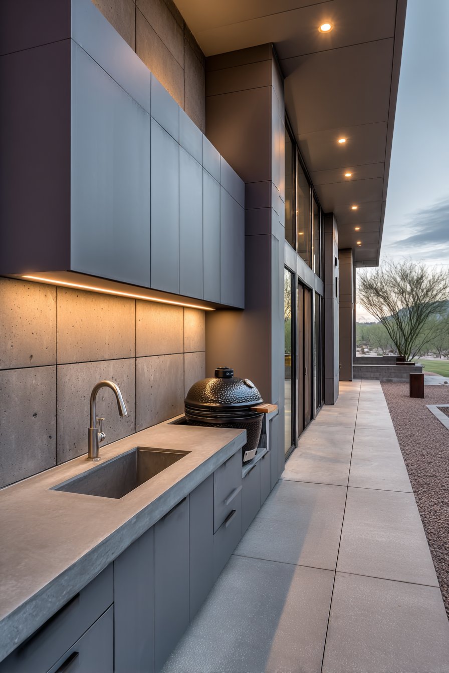 Contemporary Concrete Monochrome