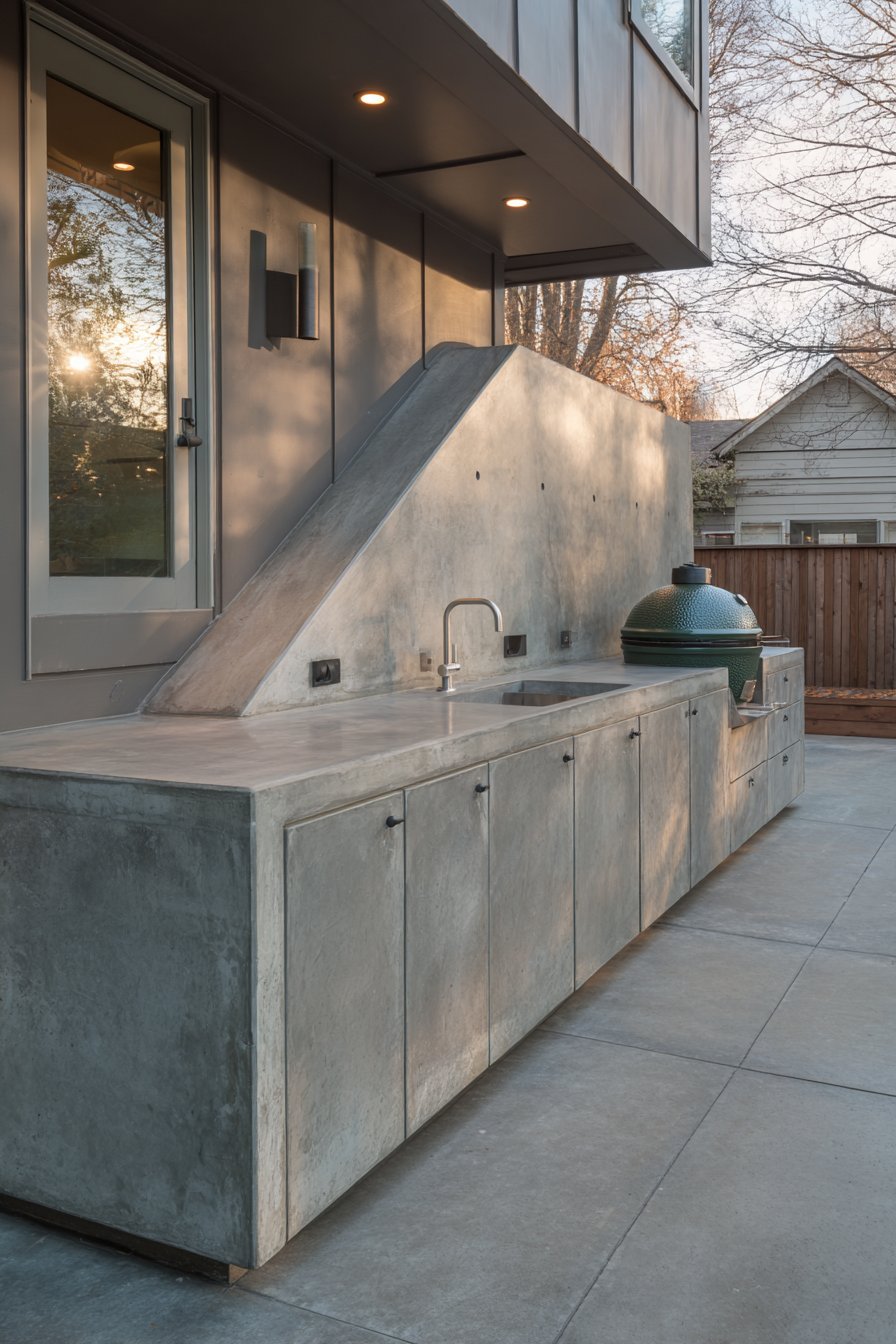 Contemporary Concrete Monochrome