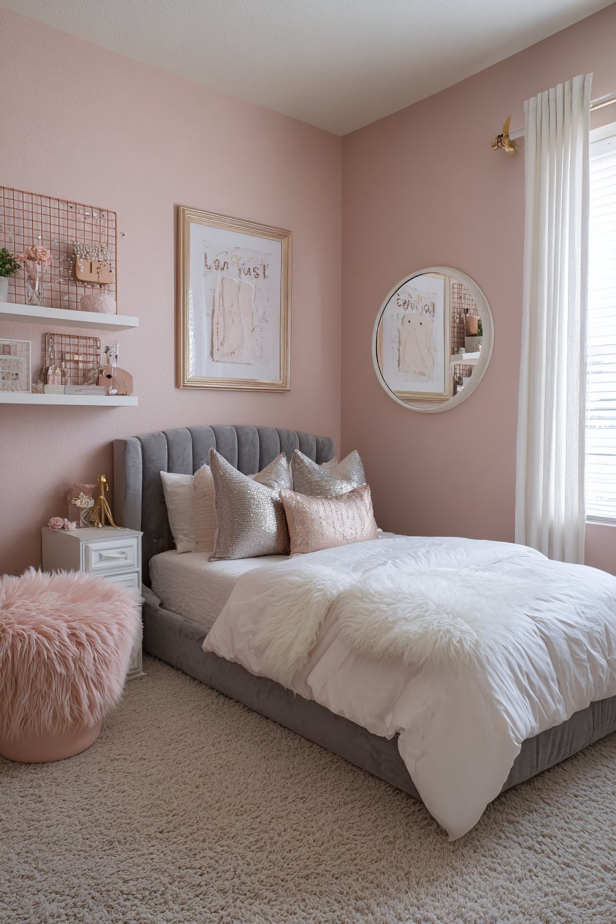 Sophisticated Color-Blocked Walls