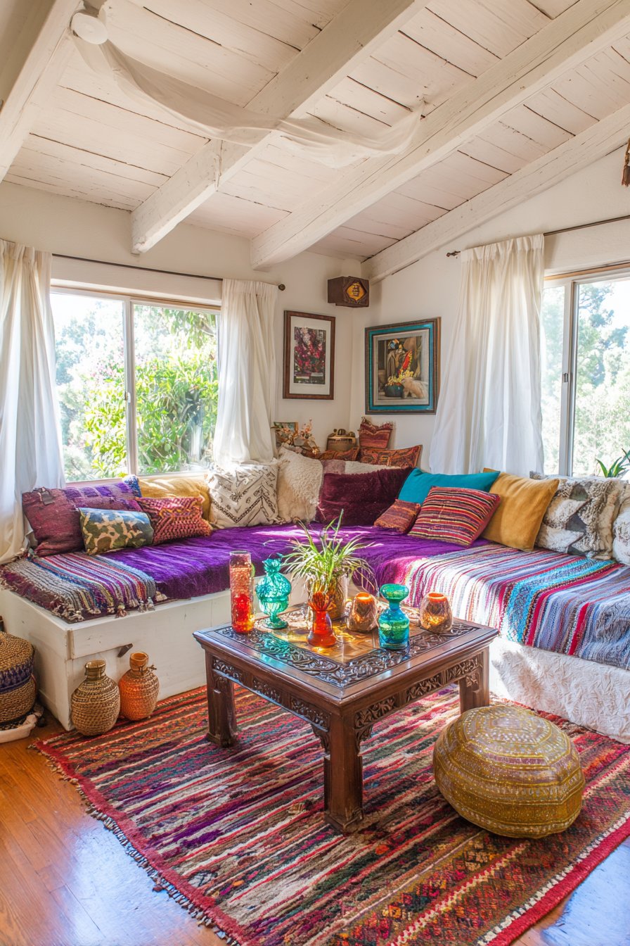 Intimate Moroccan Daybed Lounge