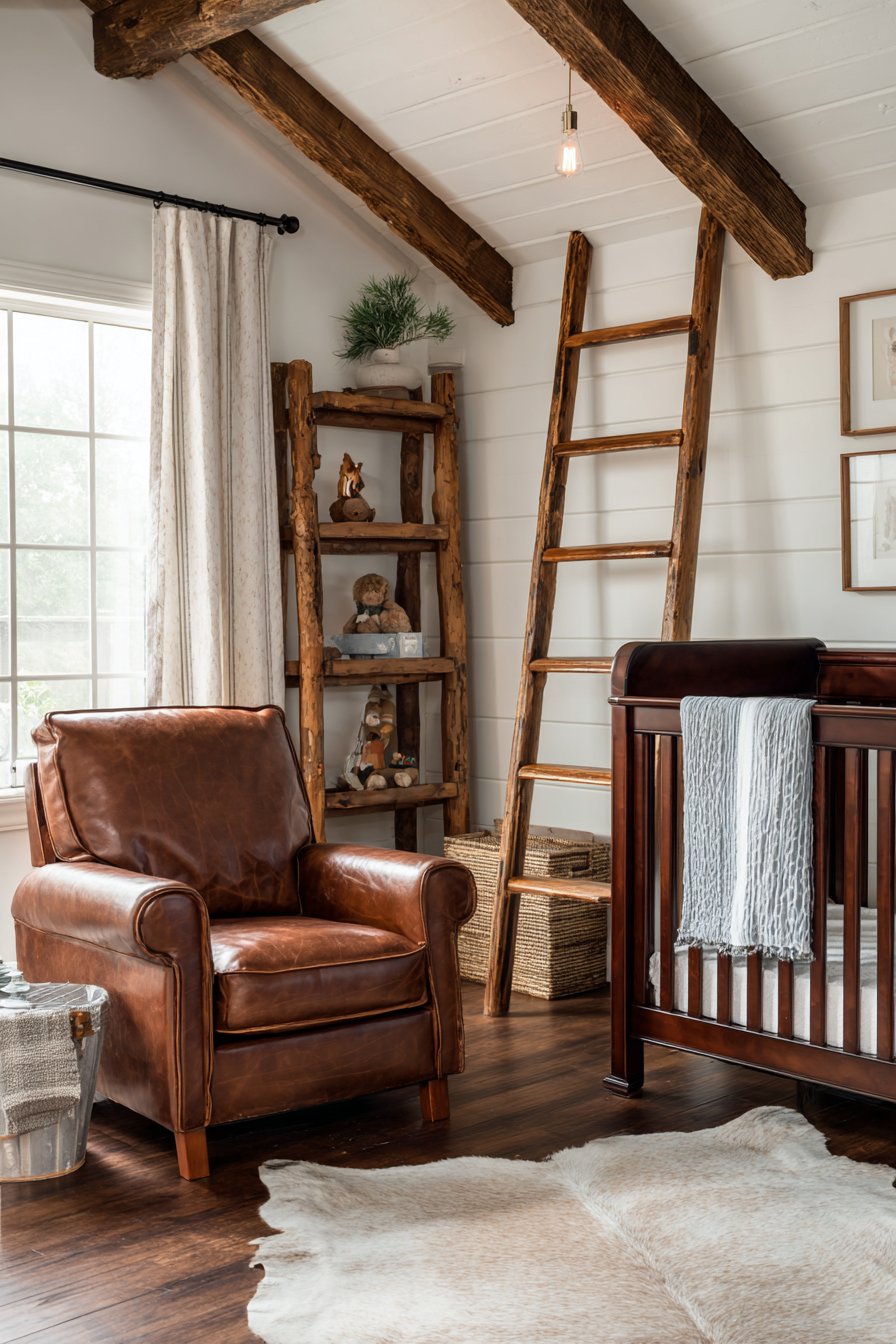 Rustic Weathered Shiplap Nursery