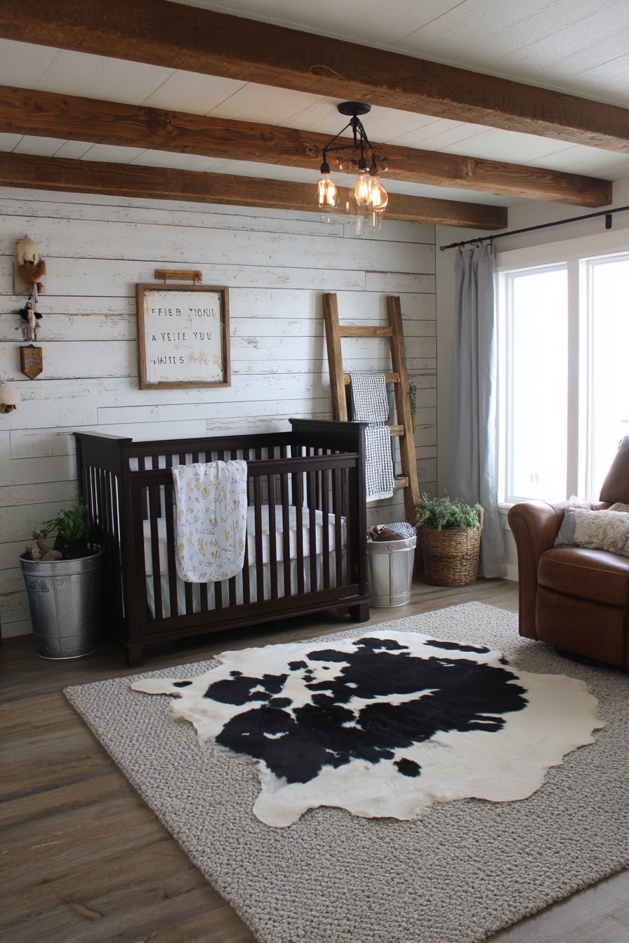 Rustic Weathered Shiplap Nursery