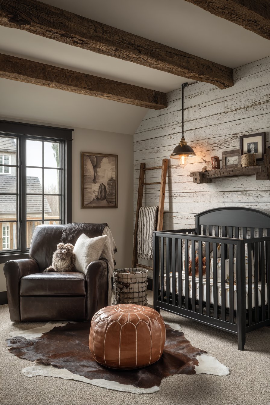 Rustic Weathered Shiplap Nursery