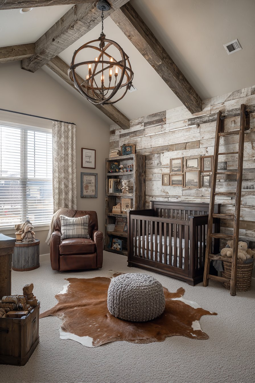 Rustic Weathered Shiplap Nursery