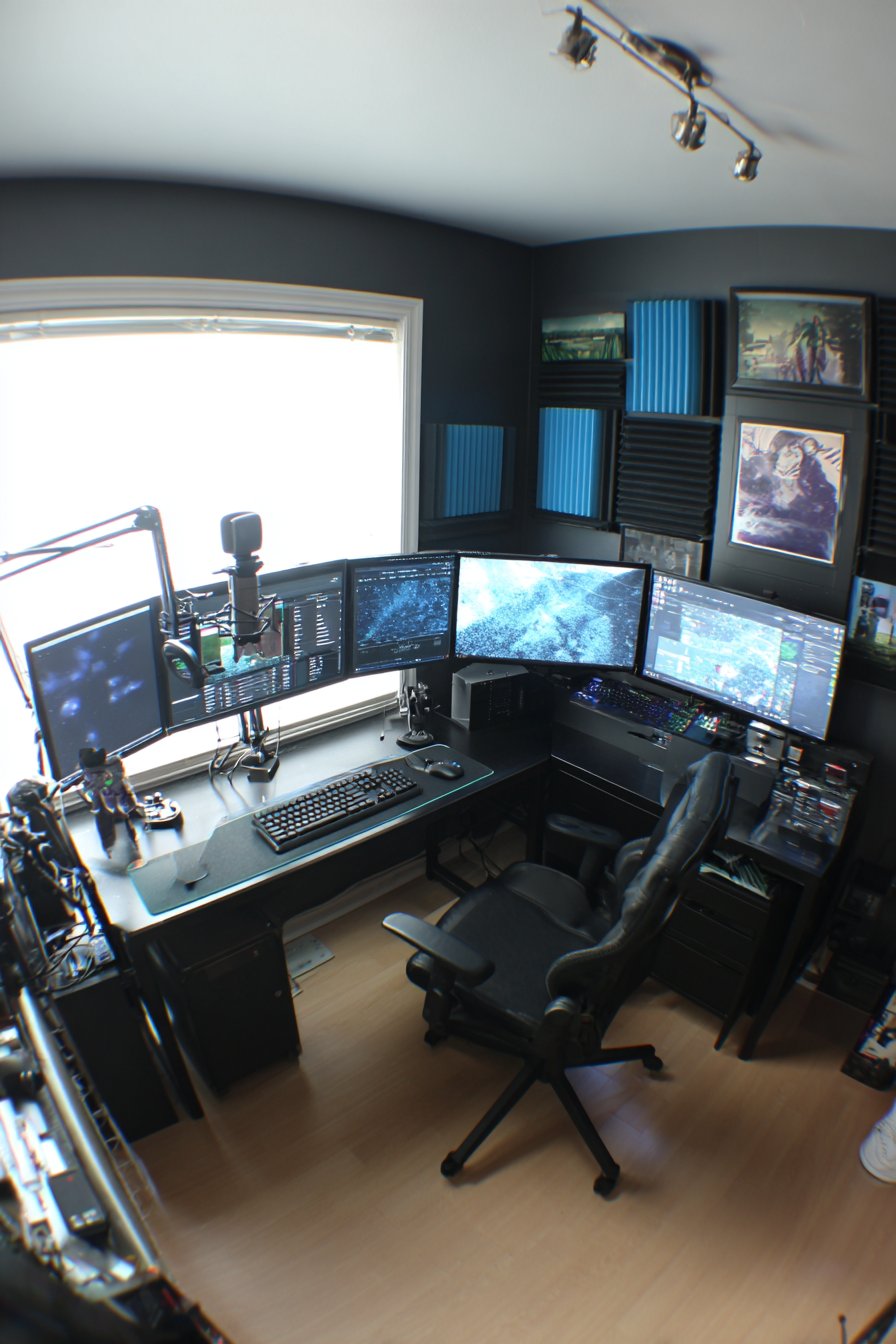 Multi-Monitor Immersive Gaming Setup