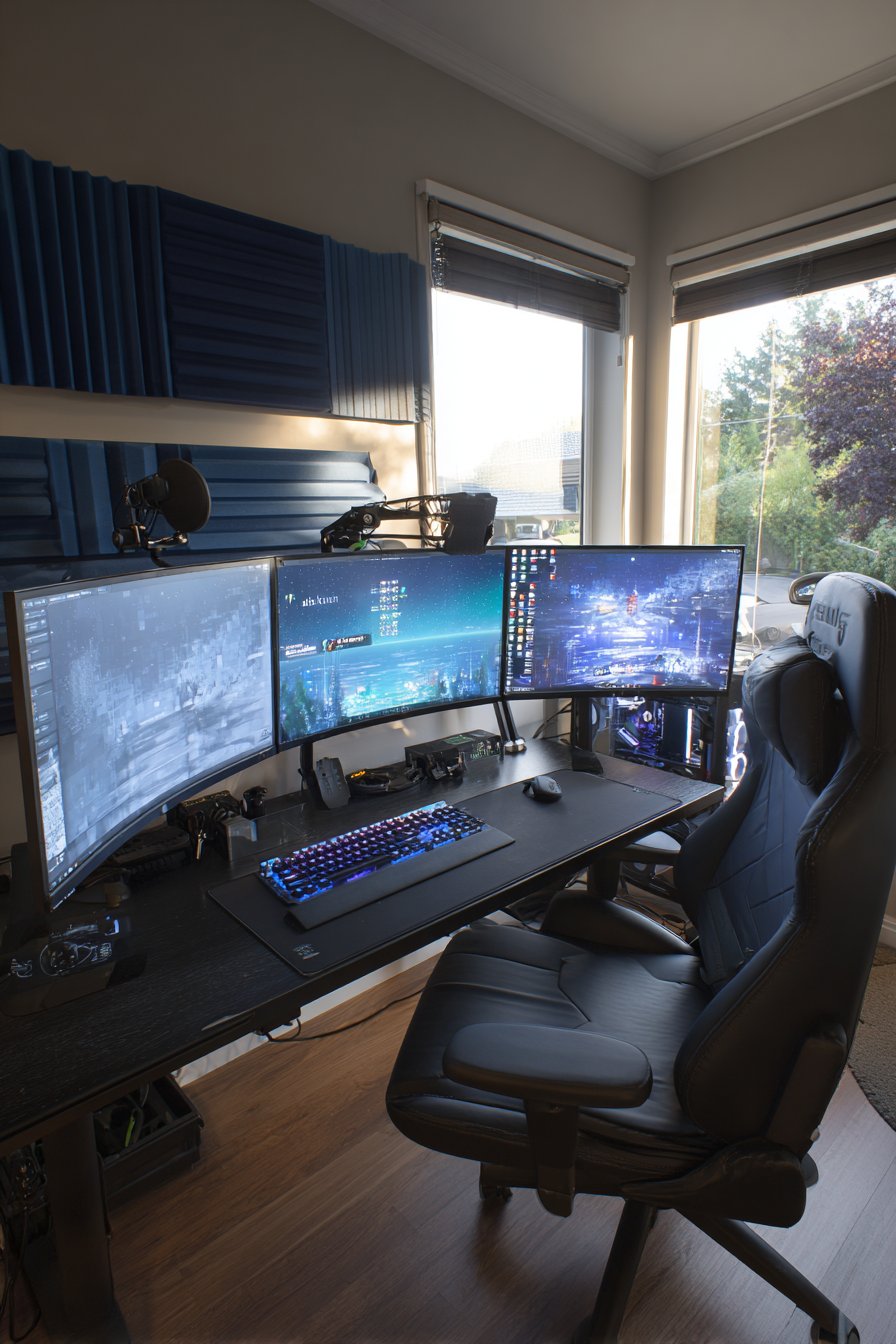 Multi-Monitor Immersive Gaming Setup