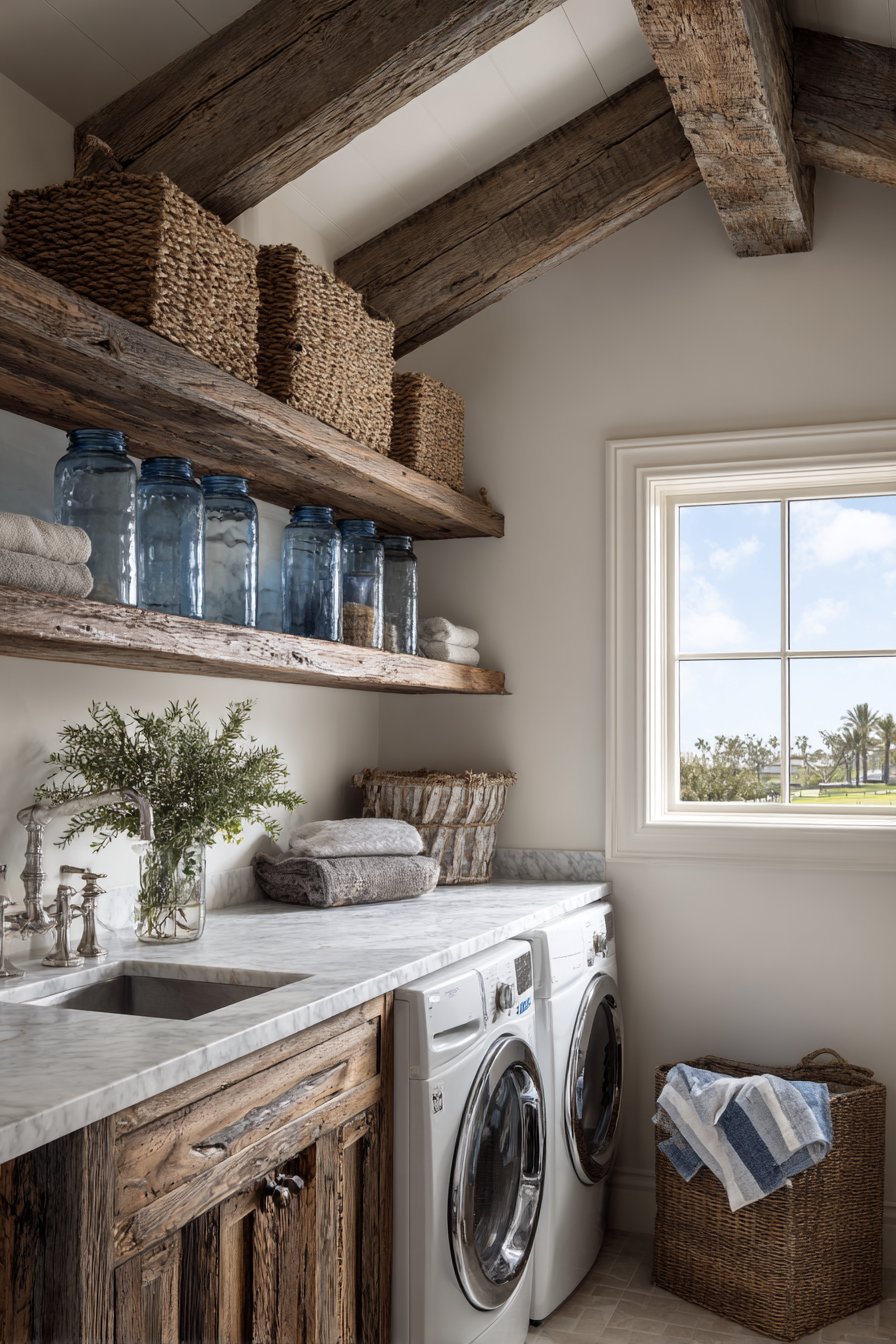 Rustic Exposed Beam Character