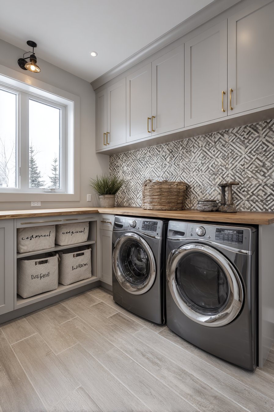 Sophisticated Concealed Appliance Corner