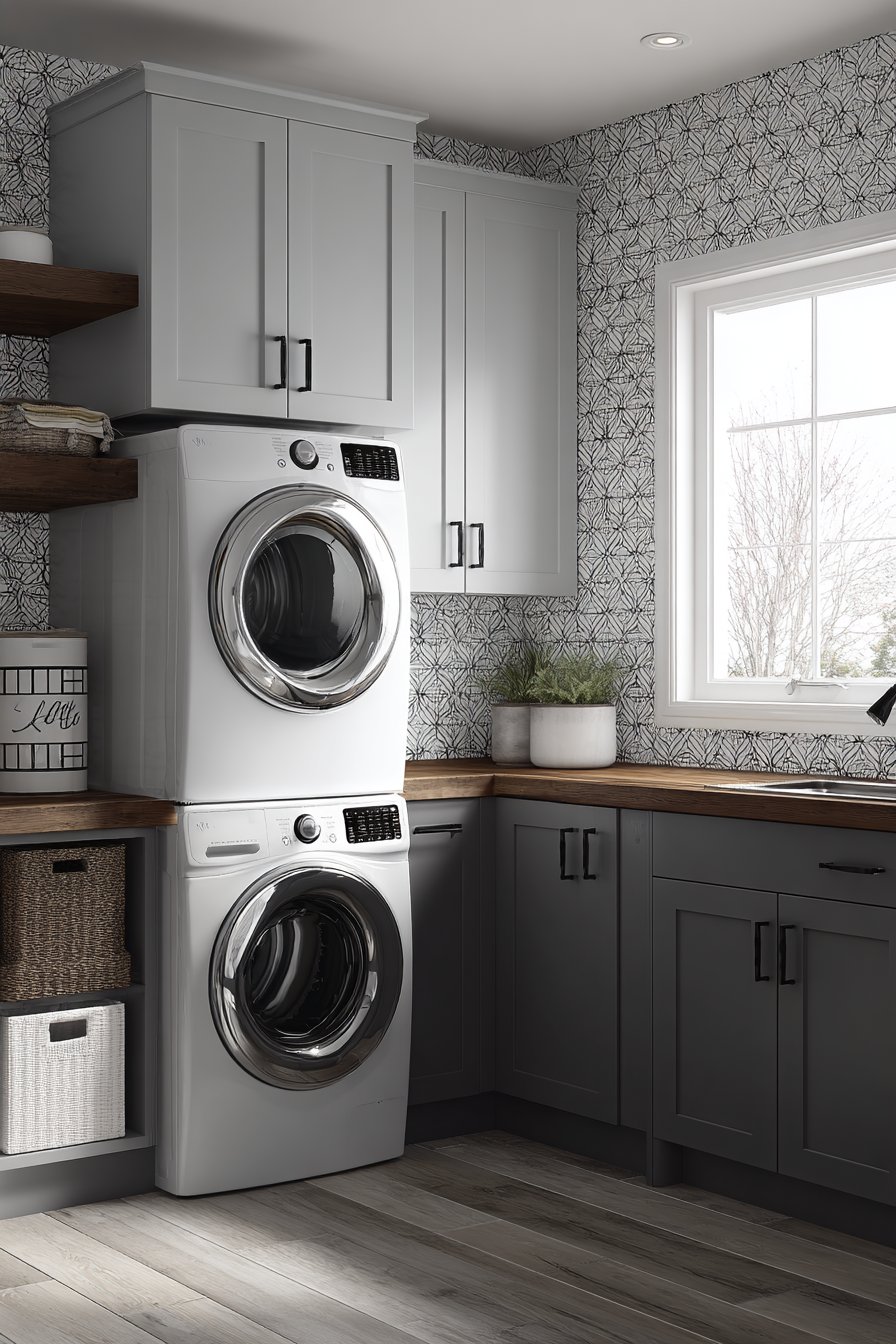 Sophisticated Concealed Appliance Corner