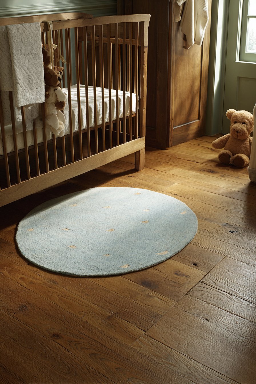 Wide-Plank Oak Hardwood Flooring