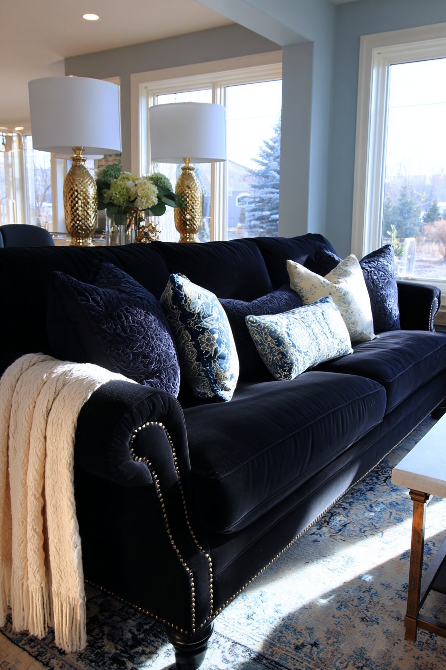 Transitional Navy Sophistication