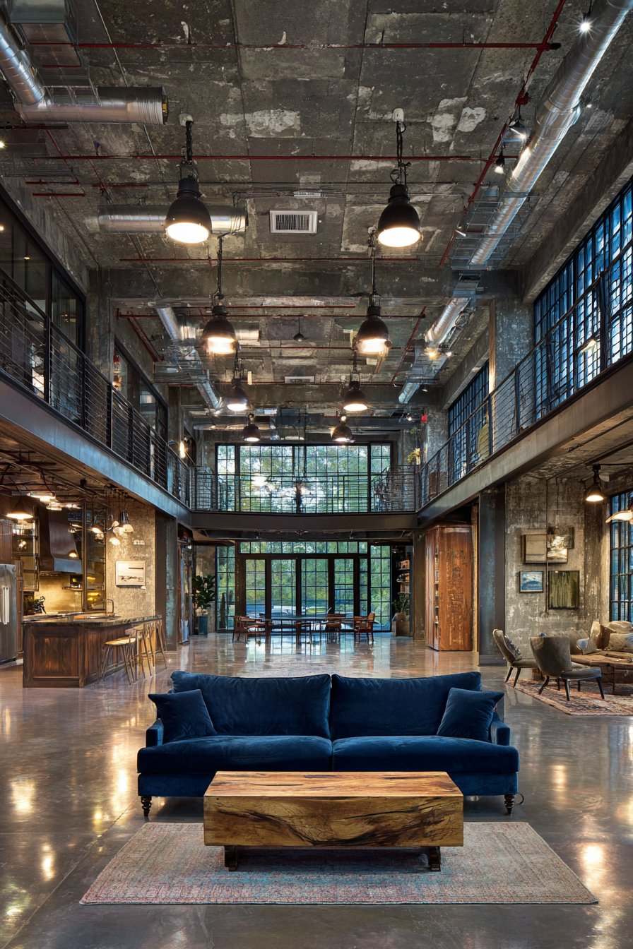 Industrial Exposed Ductwork Design