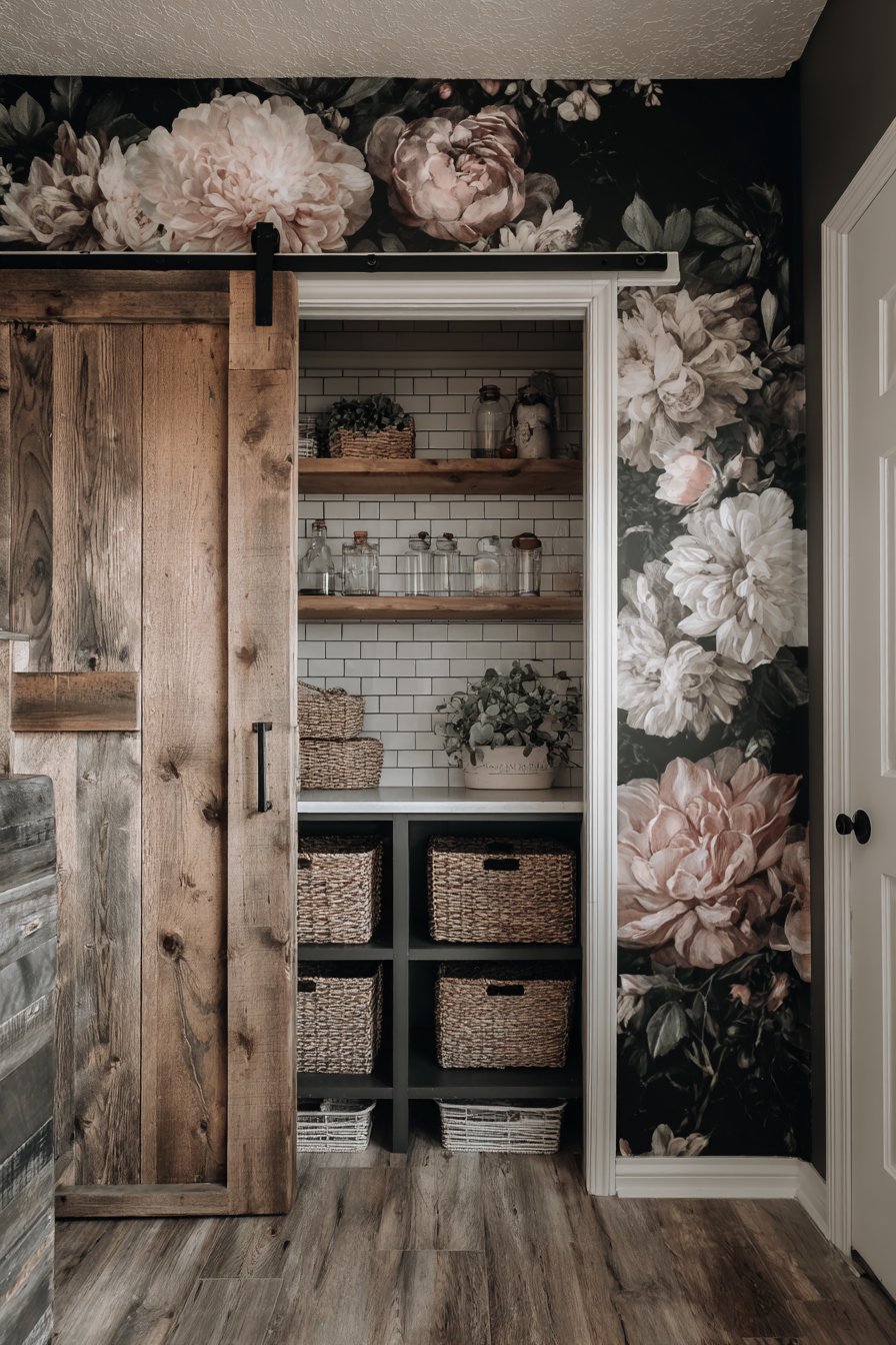 Bold Botanical Wallpaper Statement