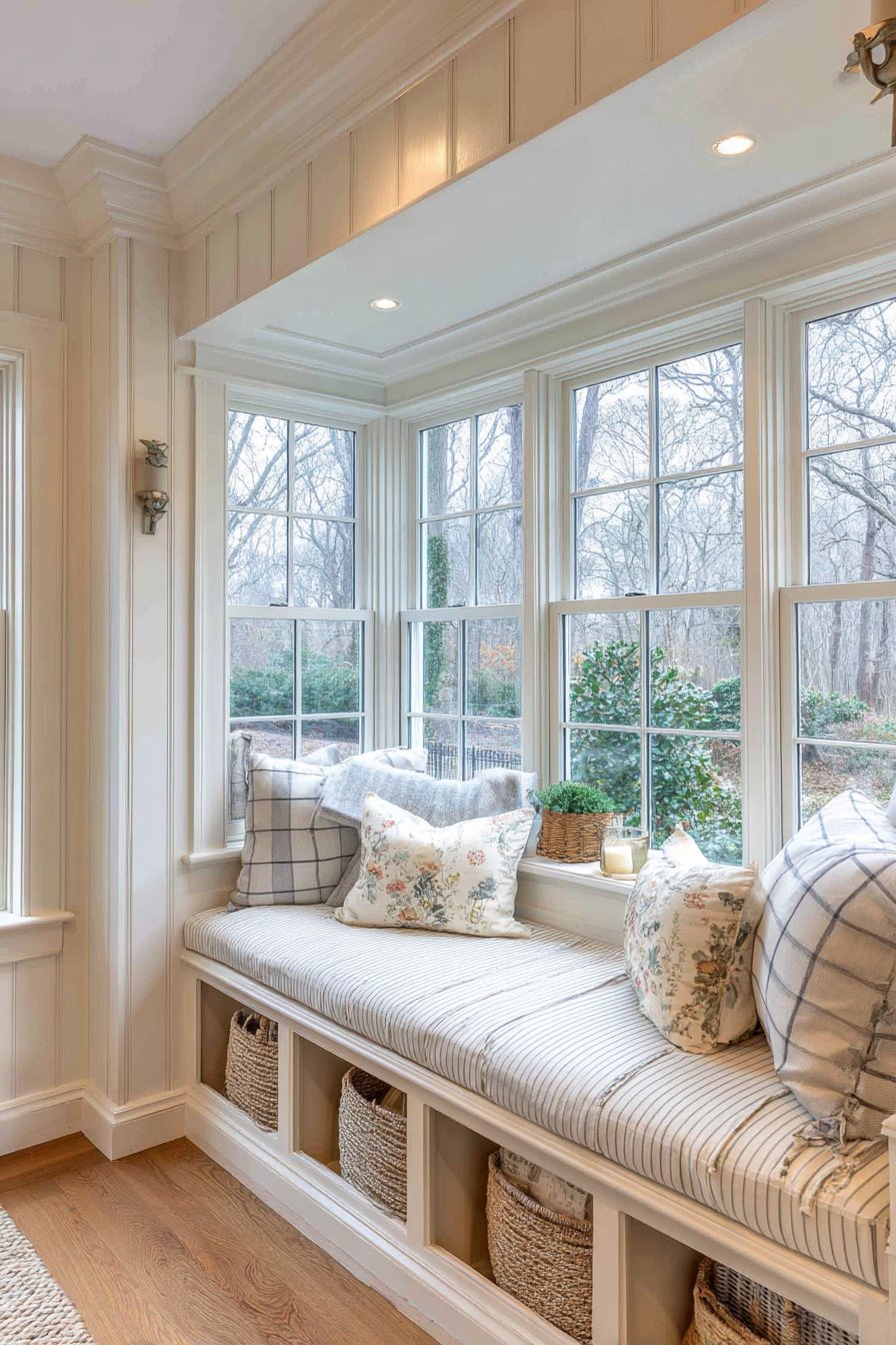 Built-In Window Seat Charm