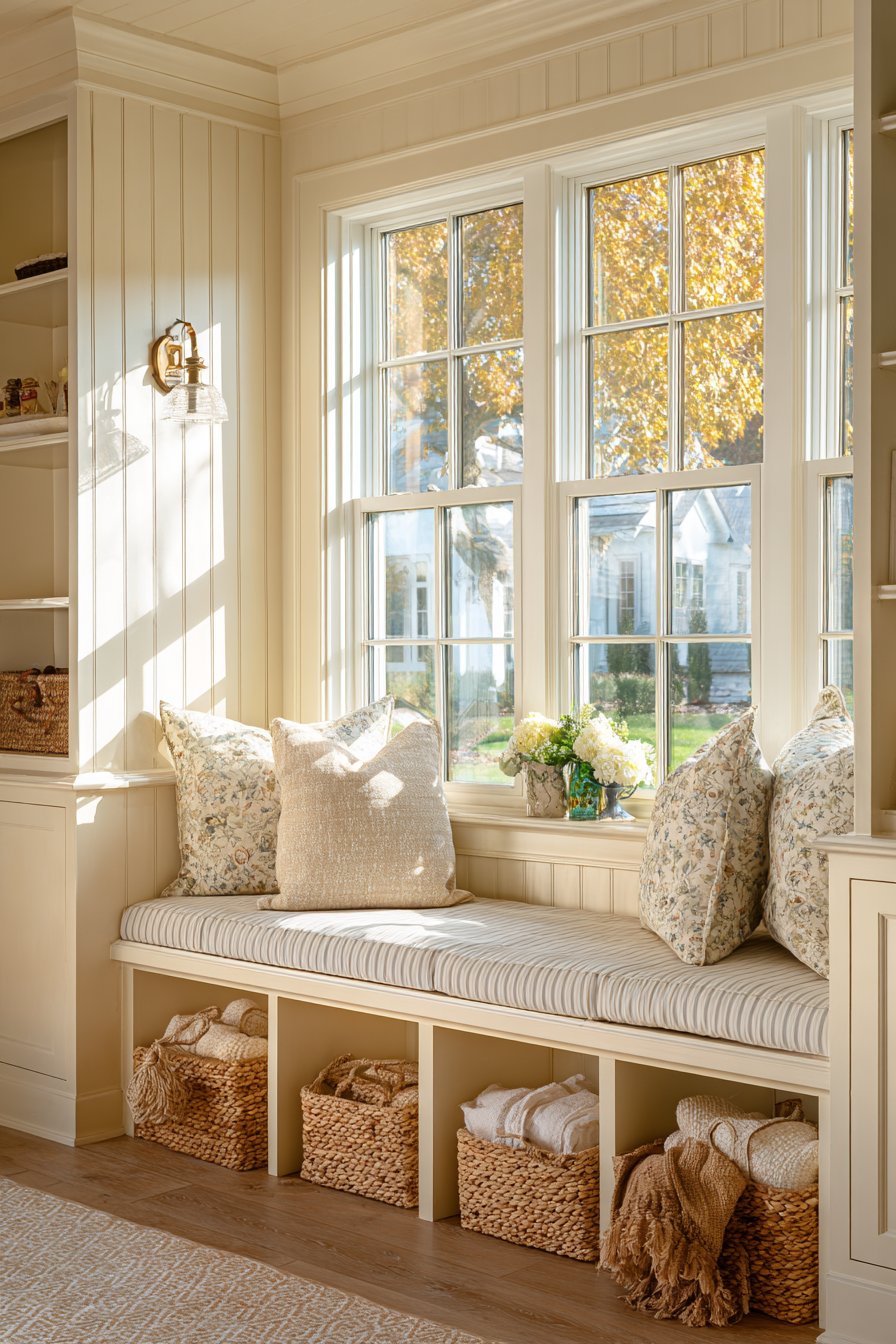 Built-In Window Seat Charm