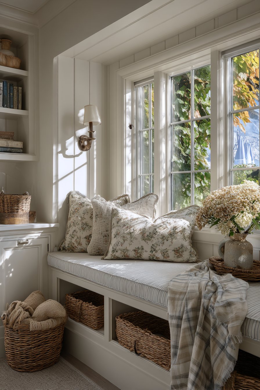 Built-In Window Seat Charm