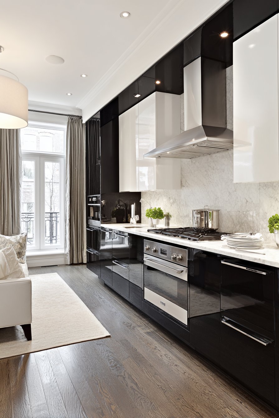 Black and White Contrast Drama