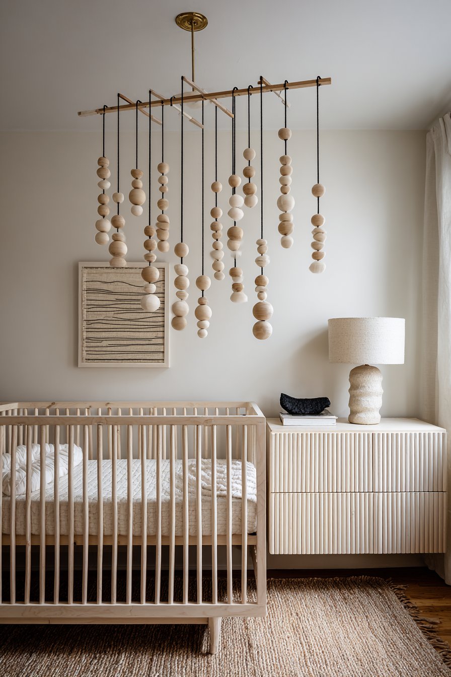 Kinetic Mobile Art with 1960s Inspiration