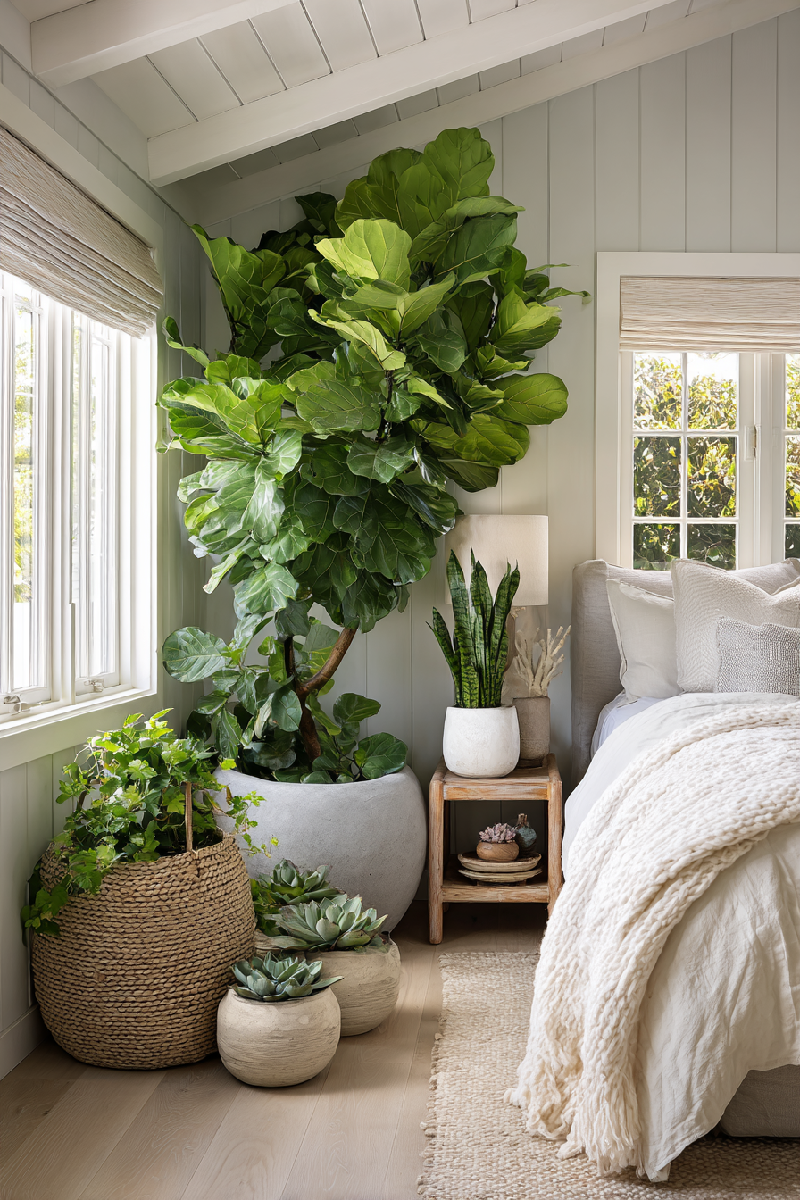 Greenery-Enhanced Plant Corner