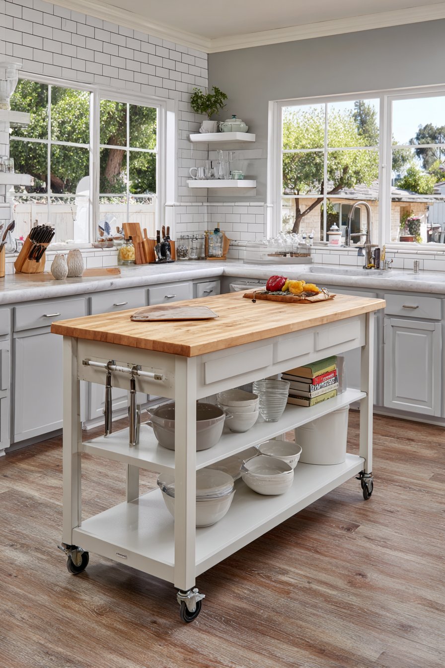 Mobile Rolling Cart Flexibility