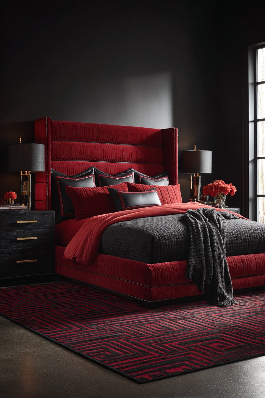 Channel Tufted Headboard Sophistication