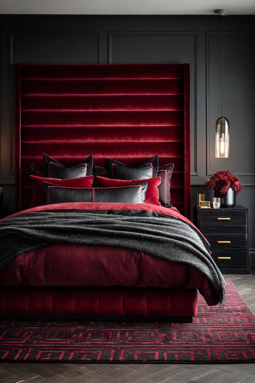 Channel Tufted Headboard Sophistication