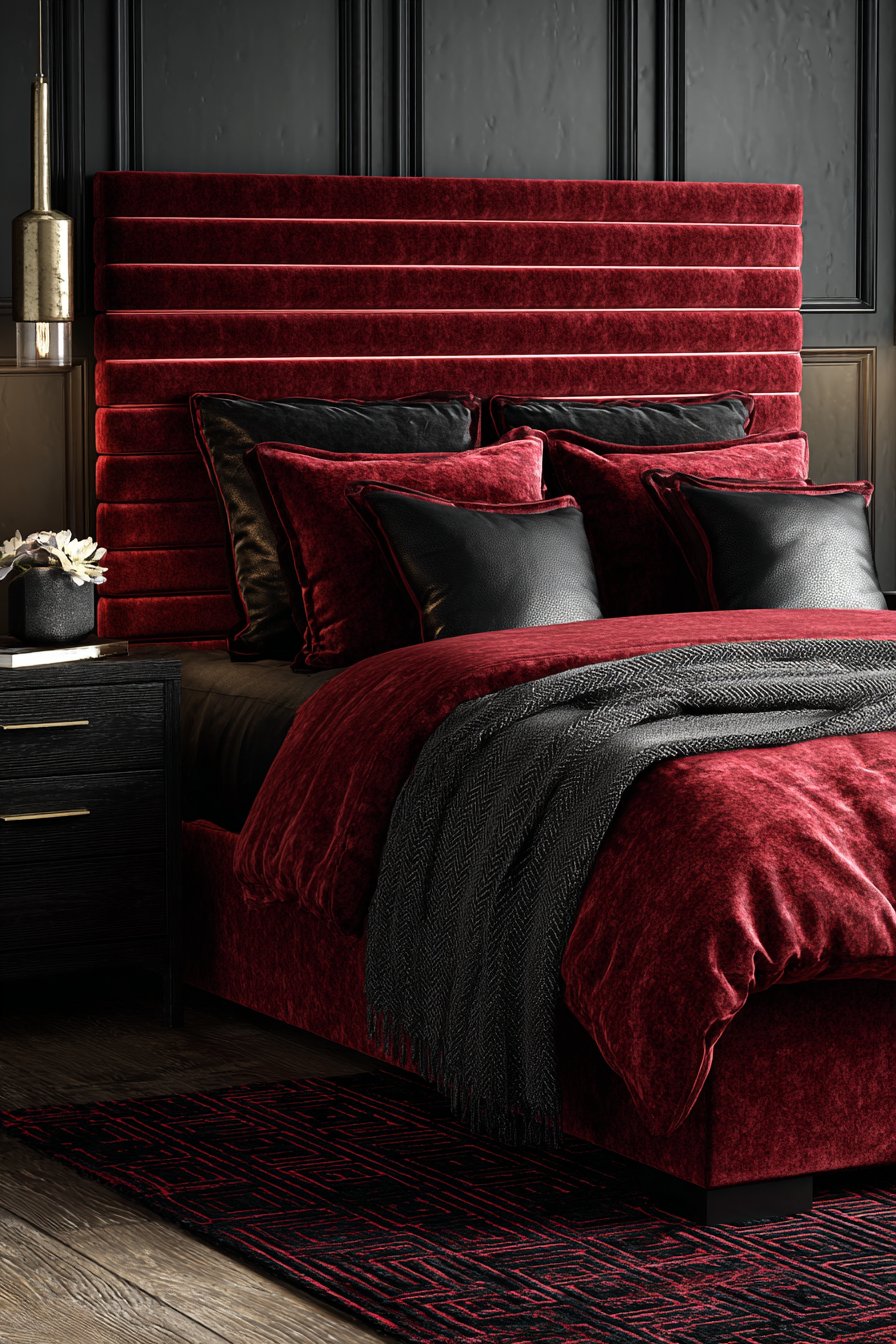 Channel Tufted Headboard Sophistication