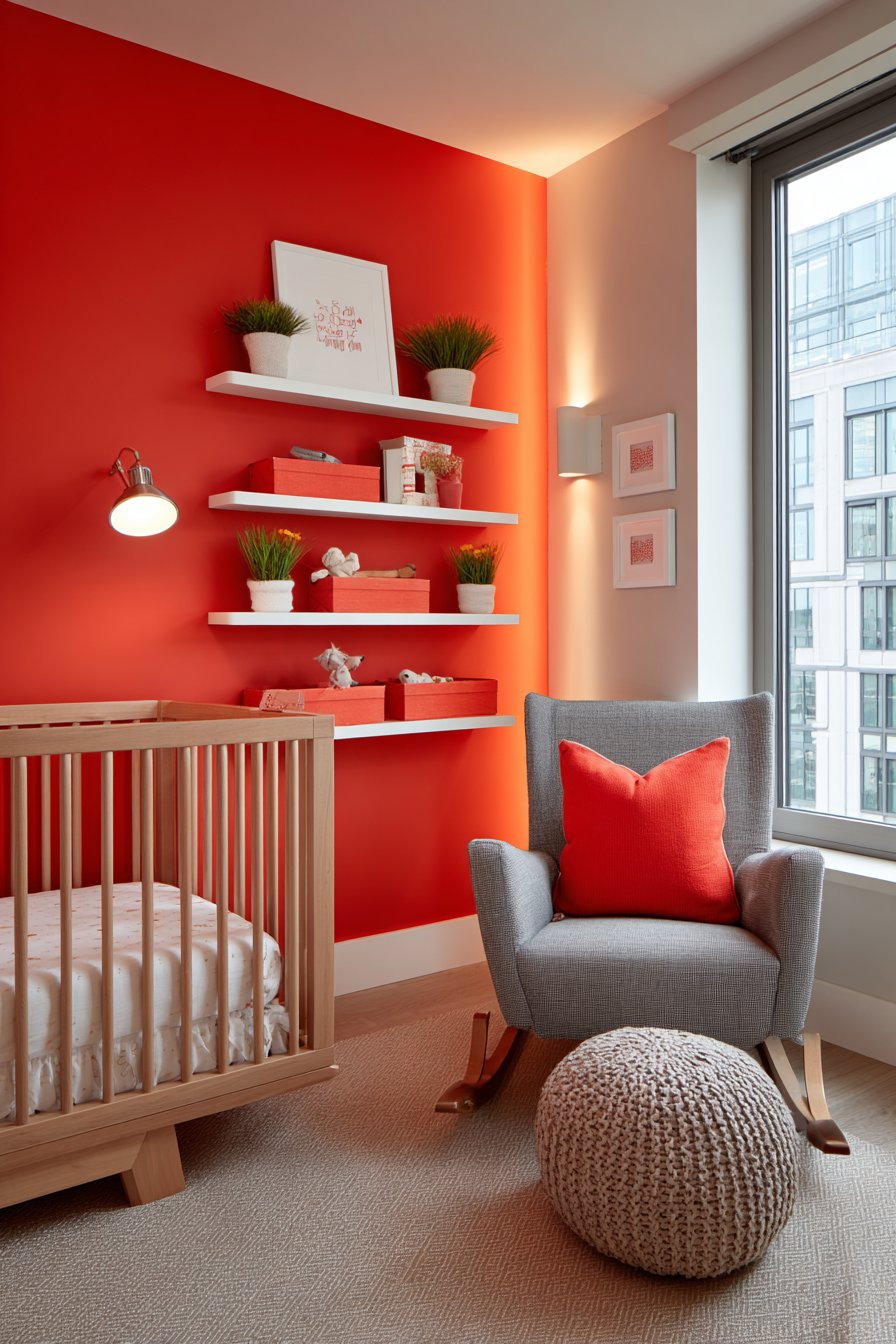 Space-Saving Murphy Crib Design