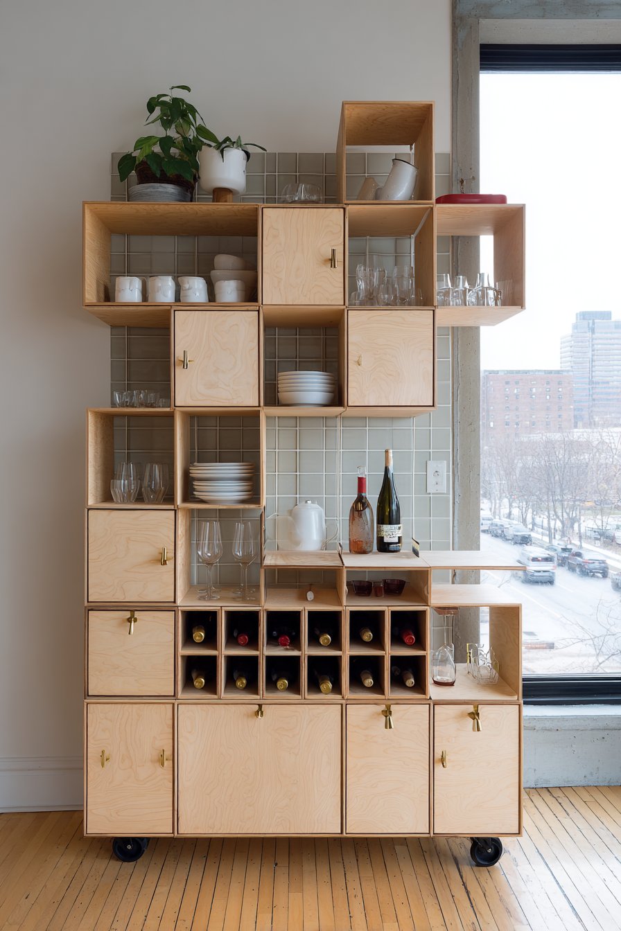 Warm Scandinavian Birch Wood Design