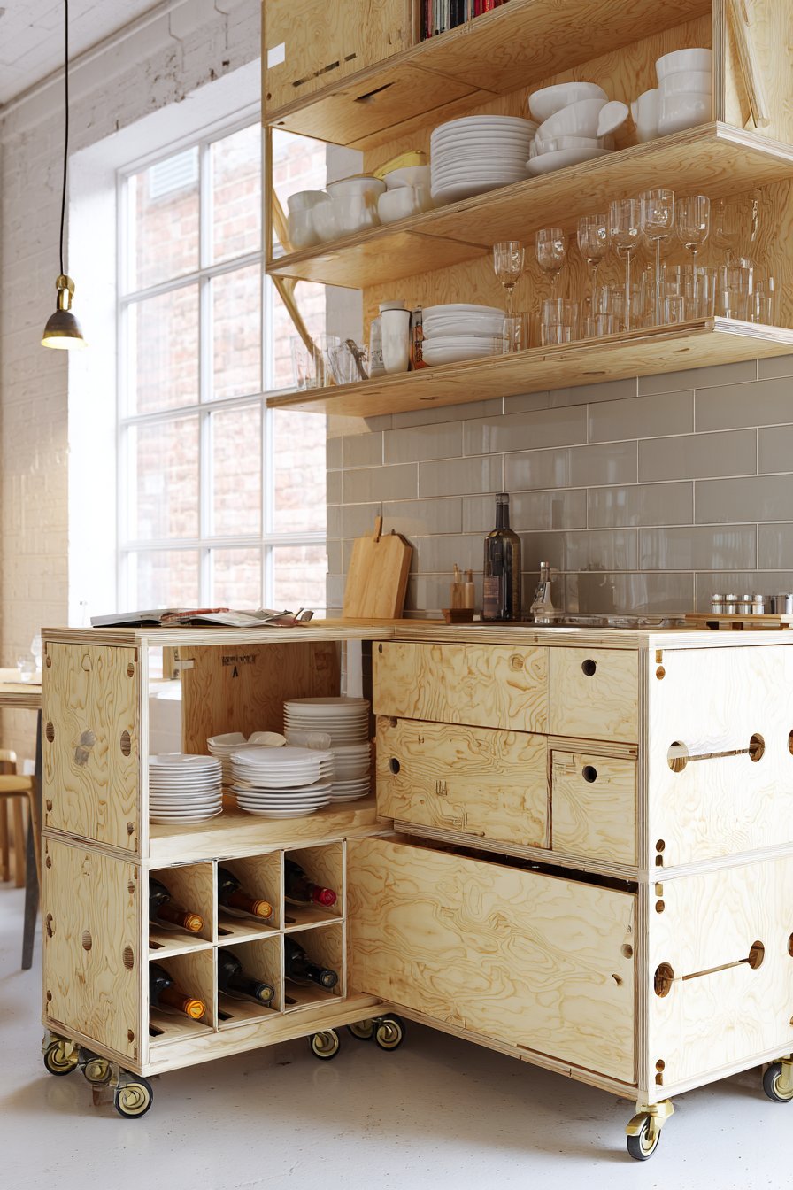 Warm Scandinavian Birch Wood Design