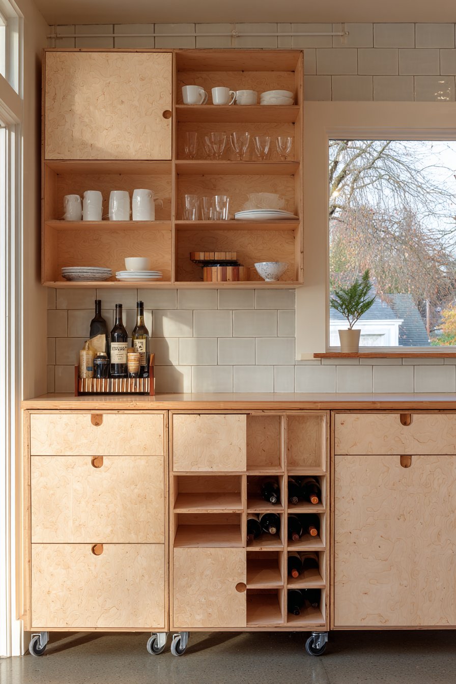 Warm Scandinavian Birch Wood Design