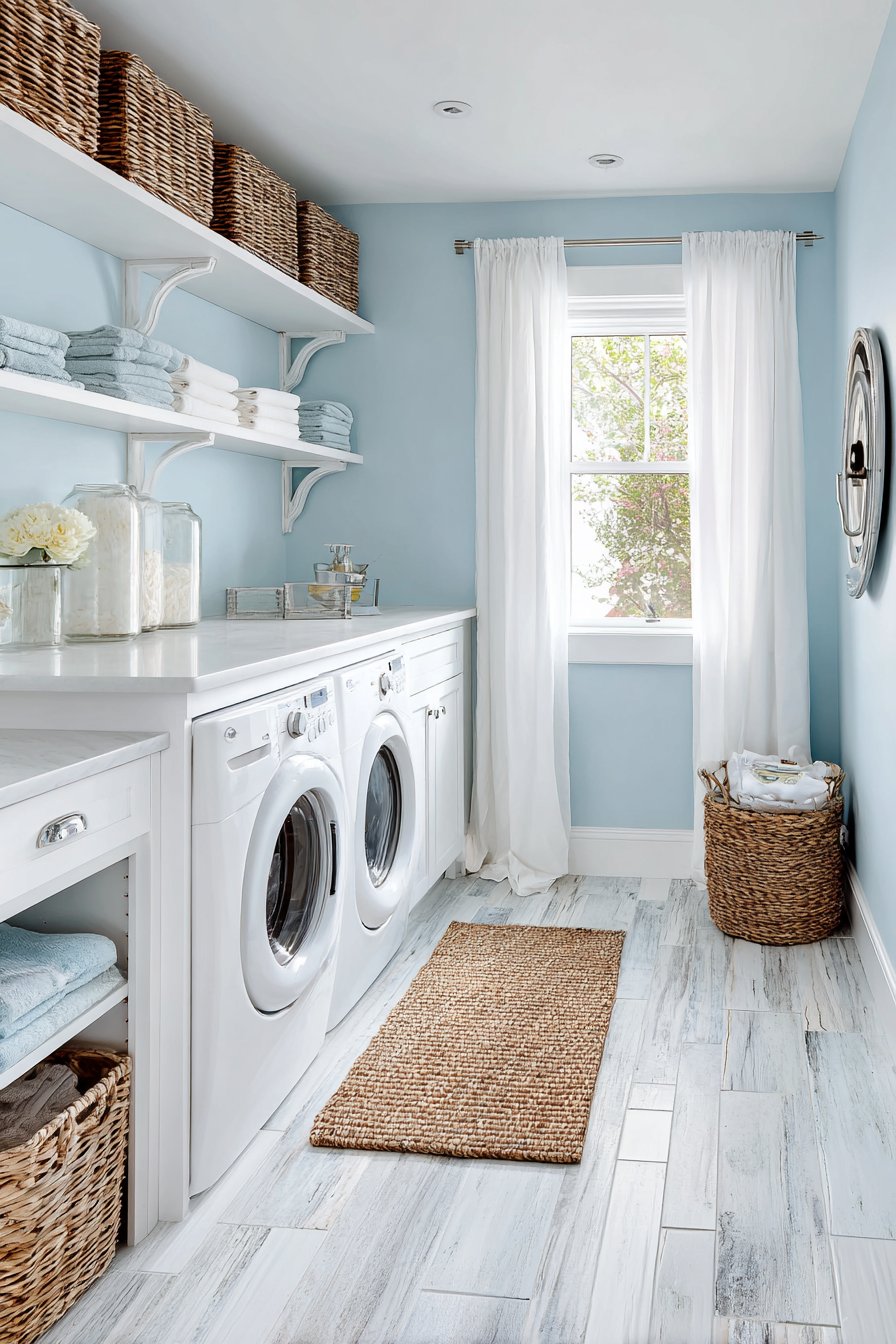 Coastal-Inspired Design with Seagrass Elements