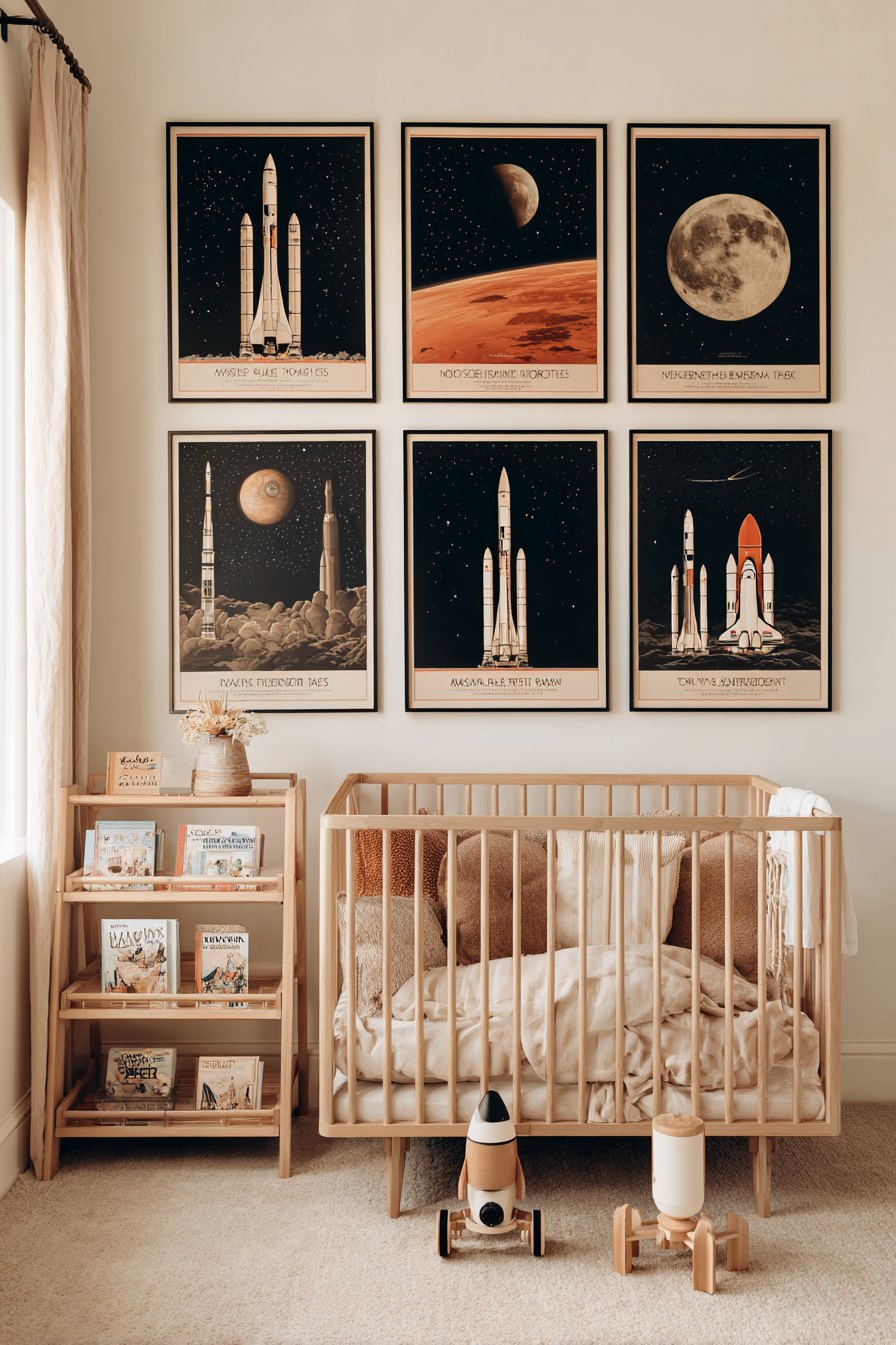 Vintage NASA Gallery Wall