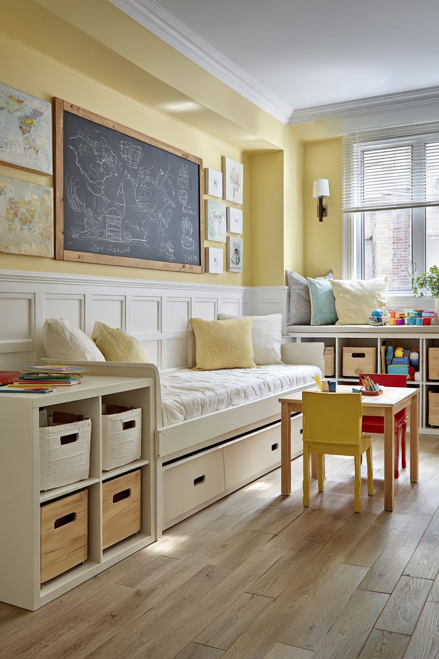 Children's Playroom Converting to Adult Guest Suite