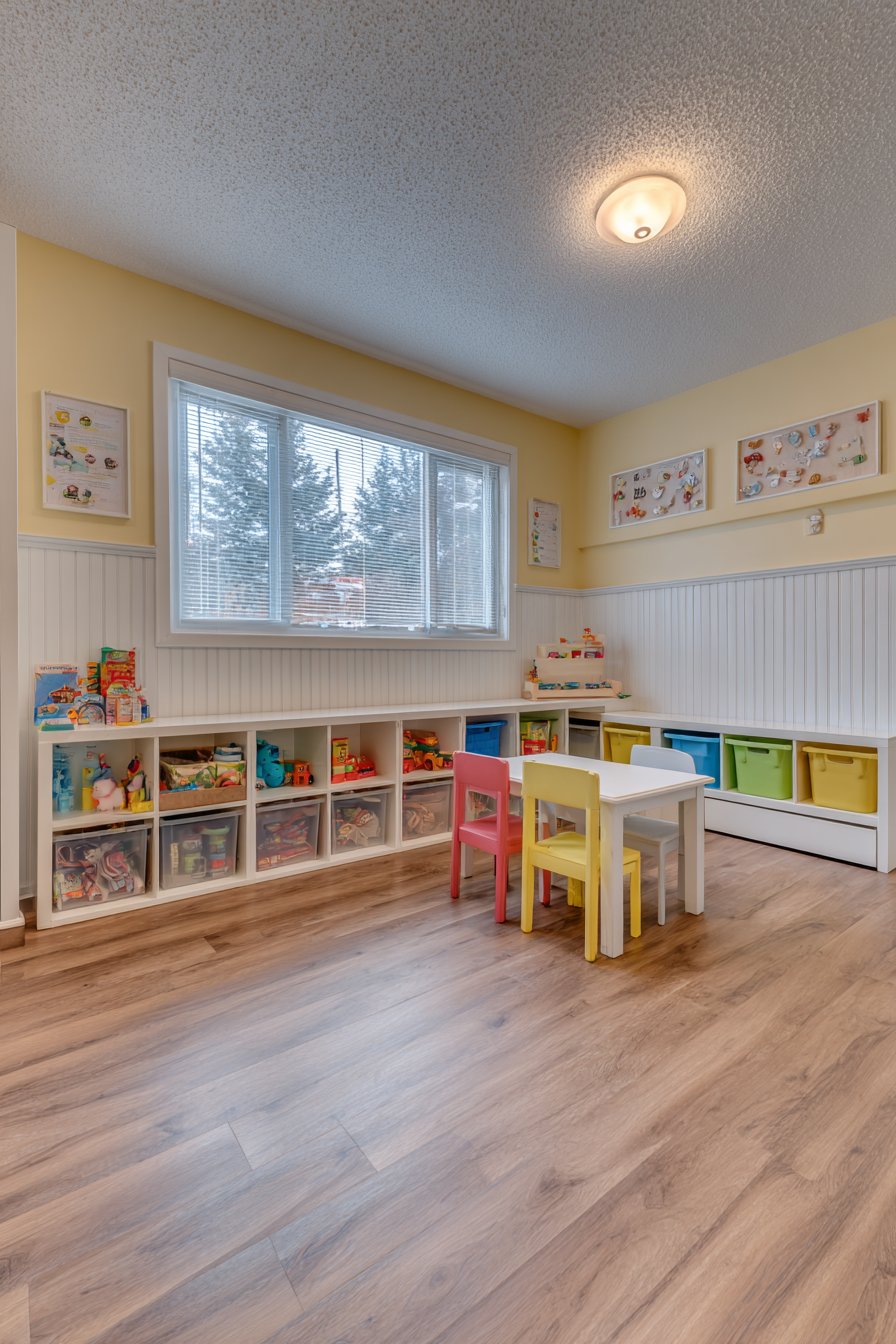 Children's Playroom Converting to Adult Guest Suite
