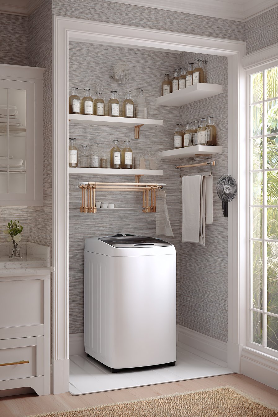 Kitchen Alcove Portable Setup