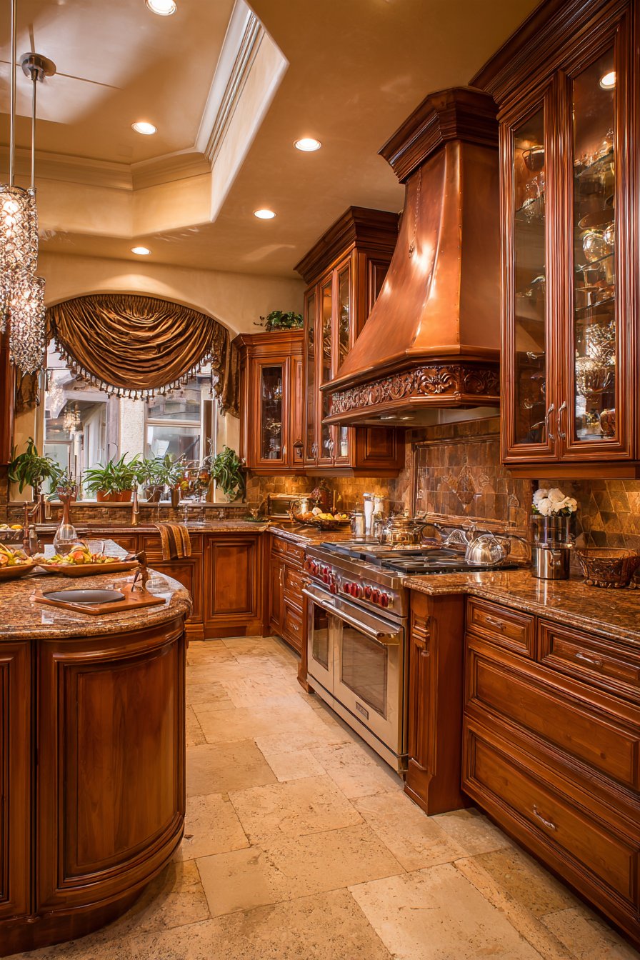 Luxury Cherry Wood Sophistication