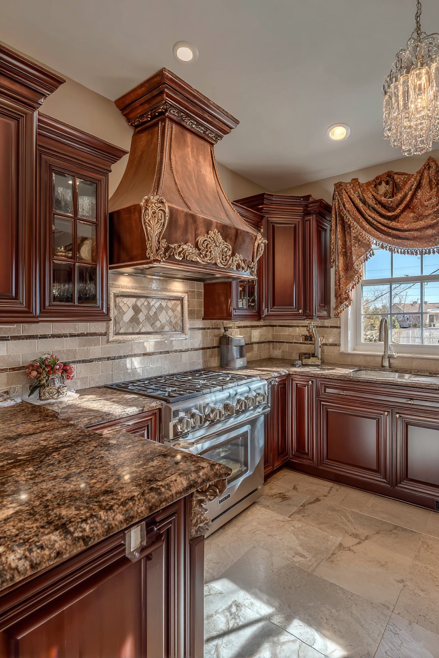 Luxury Cherry Wood Sophistication